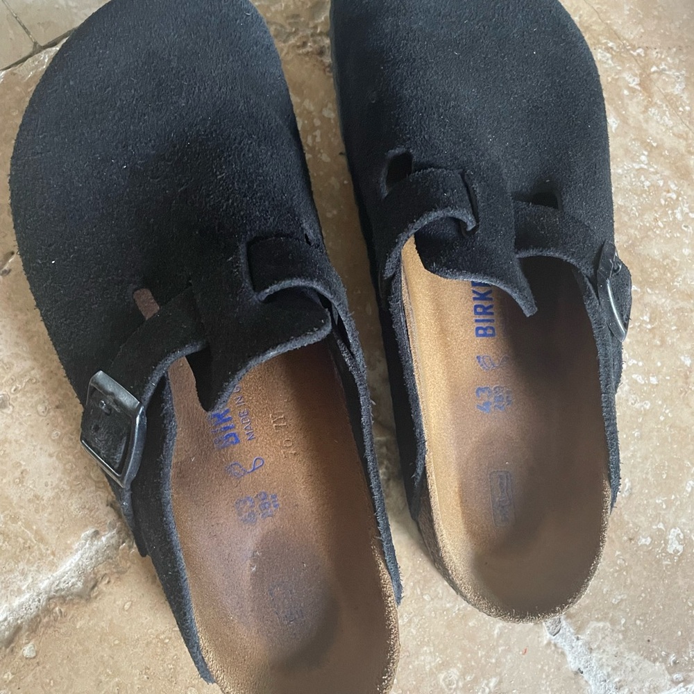 Birkenstock Boston Clog Suede